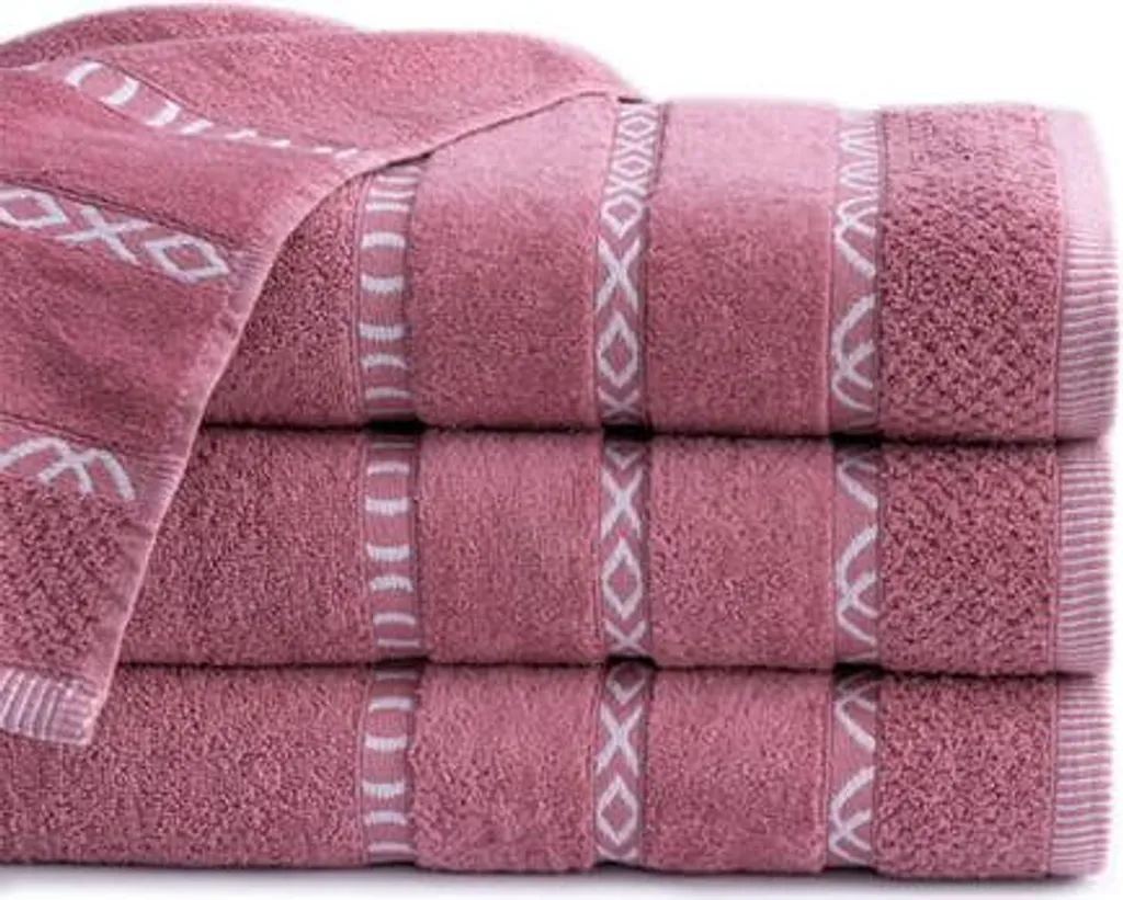 Salvietta Ospite Gino 30x50 Rosa | Cotone Naturale 550g/m2