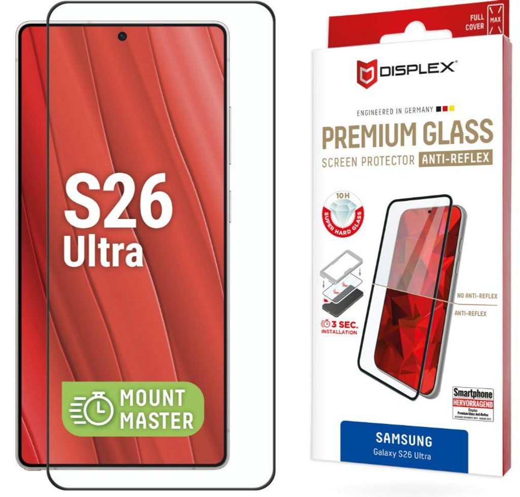 Displex Premium Panzerglas (Full Cover, 10H) für Samsung Produktbild 