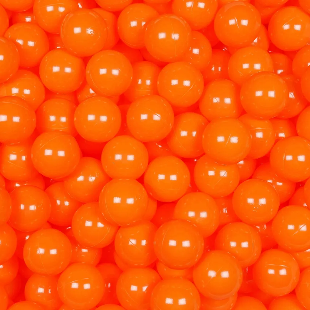 100 Palline Arancione 7cm: Energia Pura per Feste e Compleanni