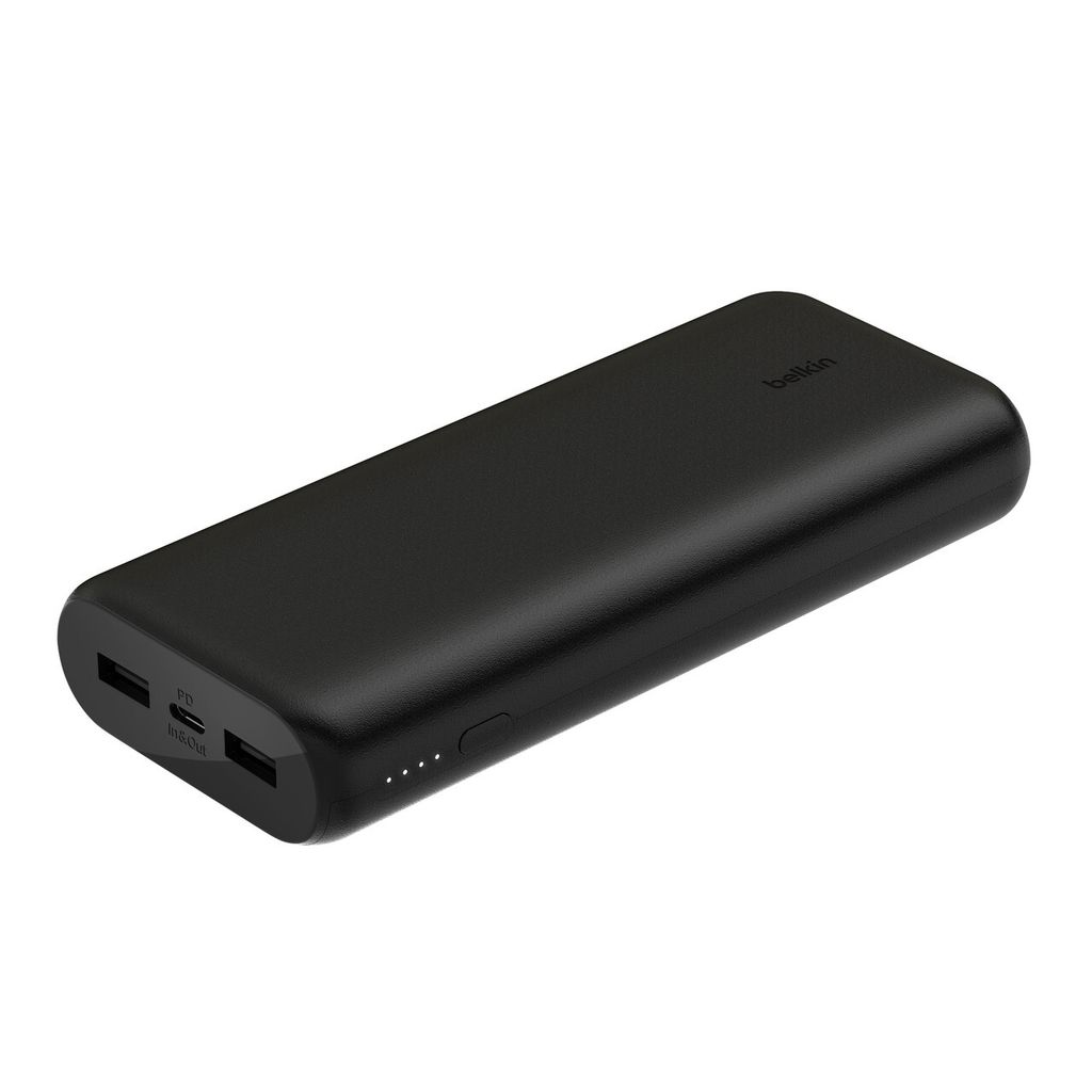Belkin kompakte 3-Port Powerbank 20.000mAh 20W USB-C/C BPB014btBk