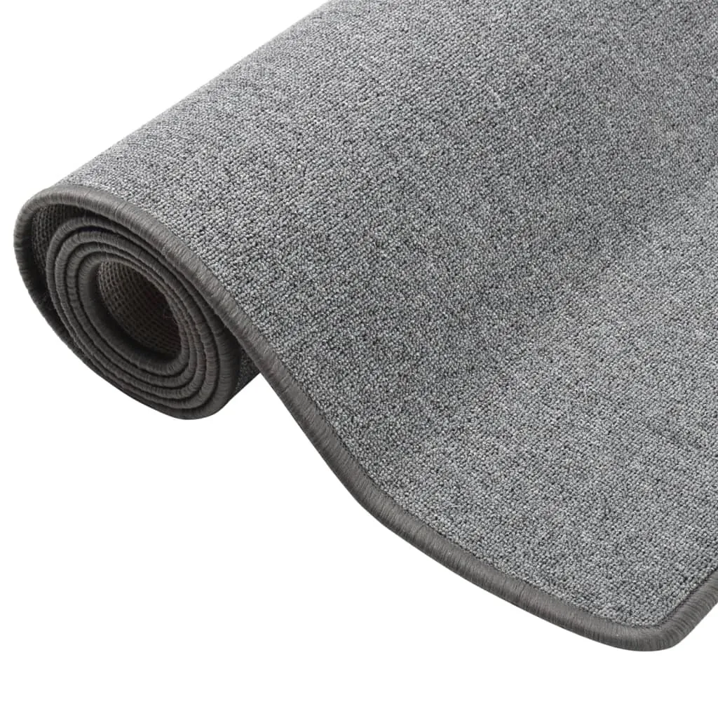 Tapis de sol antidérapant gris foncé 80x400 cm - confort et sécurité