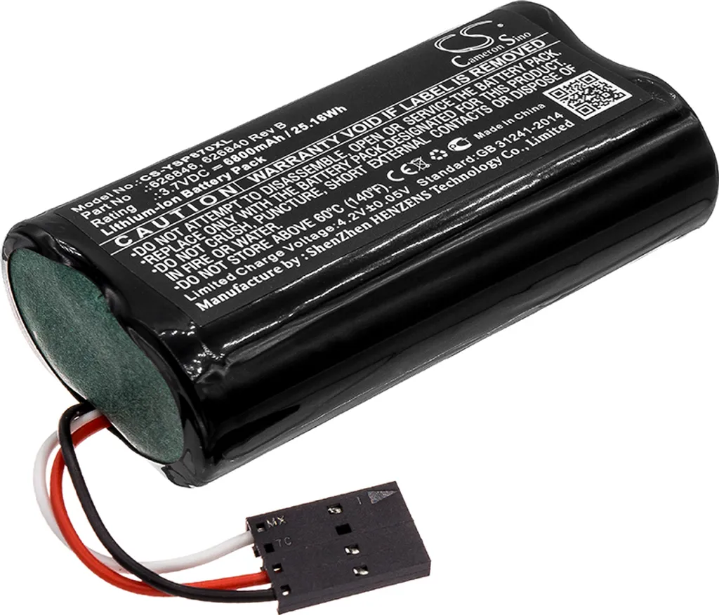 Batterie Techtek pour YSI ProDSS et ProSolo 626870-1 Haute Capacité