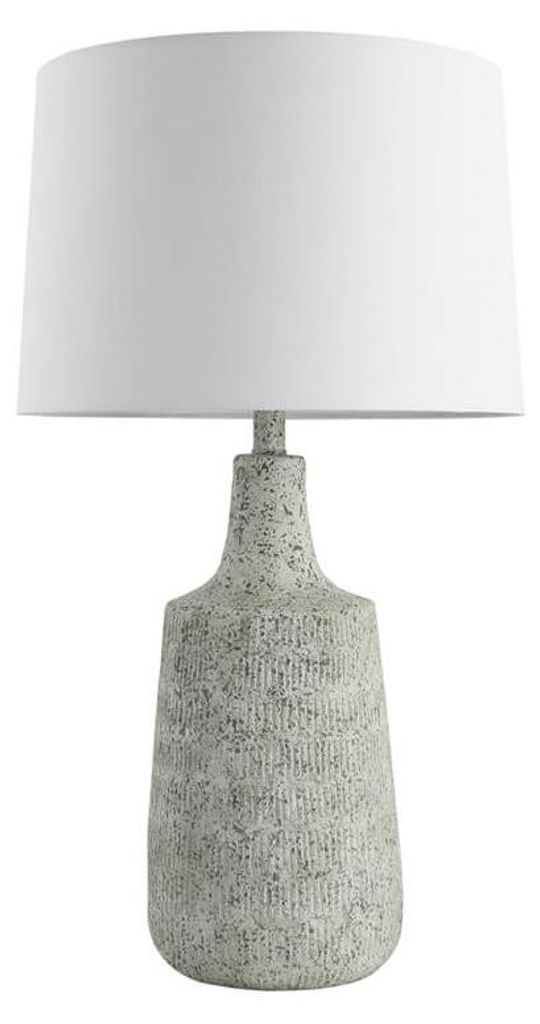 HOME DELUXE Mała lampa stołowa o wyglądzie kamienia CARO - Zdjęcie produktu 