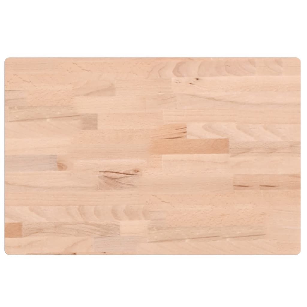 vidaXL Plateau de table 60x40x2,5 cm Rectangulaire bois Image du produit 
