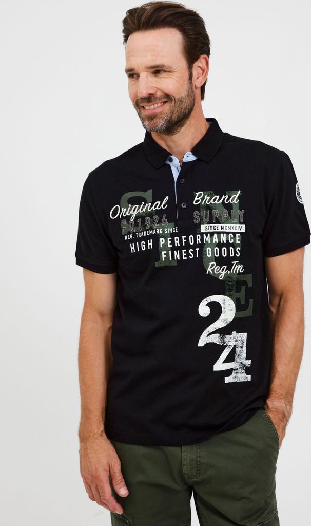 FQ1924 FQRagnar Herren Poloshirt Polohemd T-Shirt mit klassichem Polo-Kragen aus 100% Baumwolle