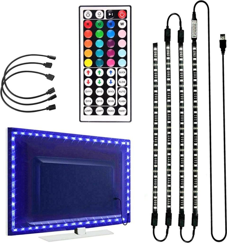 APT LED pásik za televíziu RGB 4x50CM Obrázok produktu 