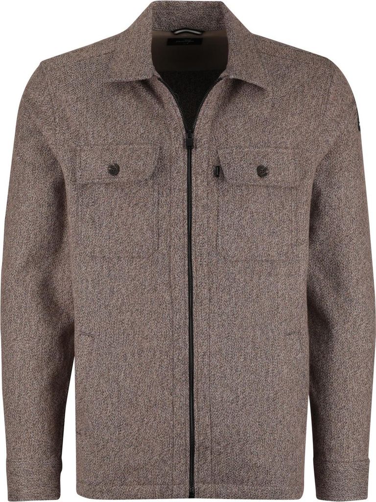 Dunkelblauer unifarbener Pullover Vanguard