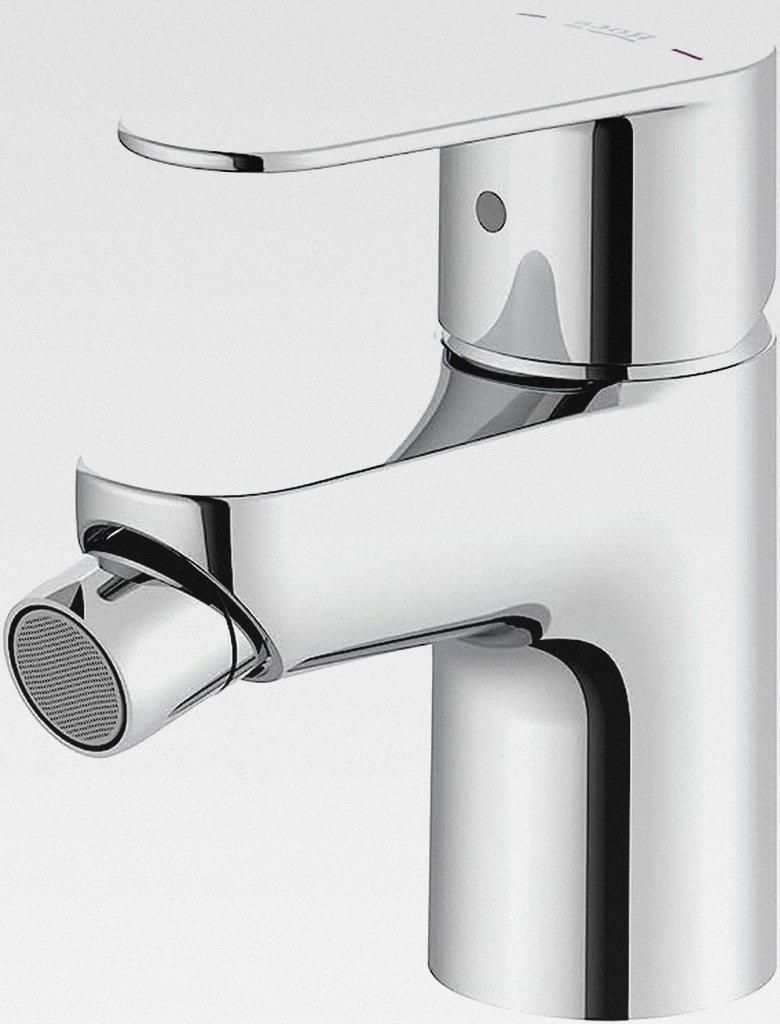 Victoria Plus Bidet-Mischbatterie, glatter Körper, verchromt