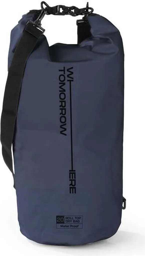 Borsa Impermeabile 20L Where Tomorrow Modello 02 Blu Scuro | Dry Bag PVC