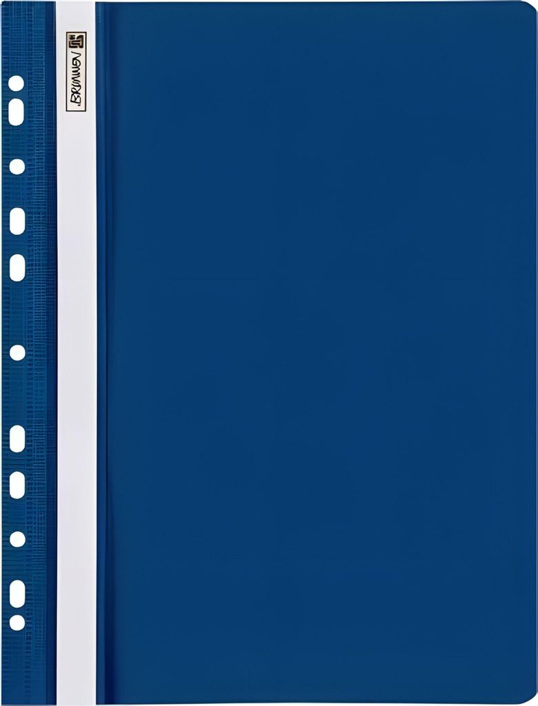 BRUNNEN Schnellhefter Kunststoff blau DIN A4