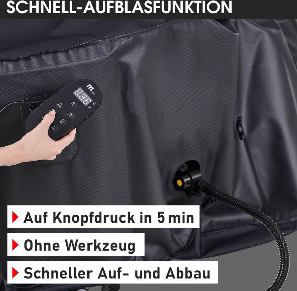 BRAST Whirlpool aufblasbar MSpa Starry mit LED-Beleuchtung Produktbild 9