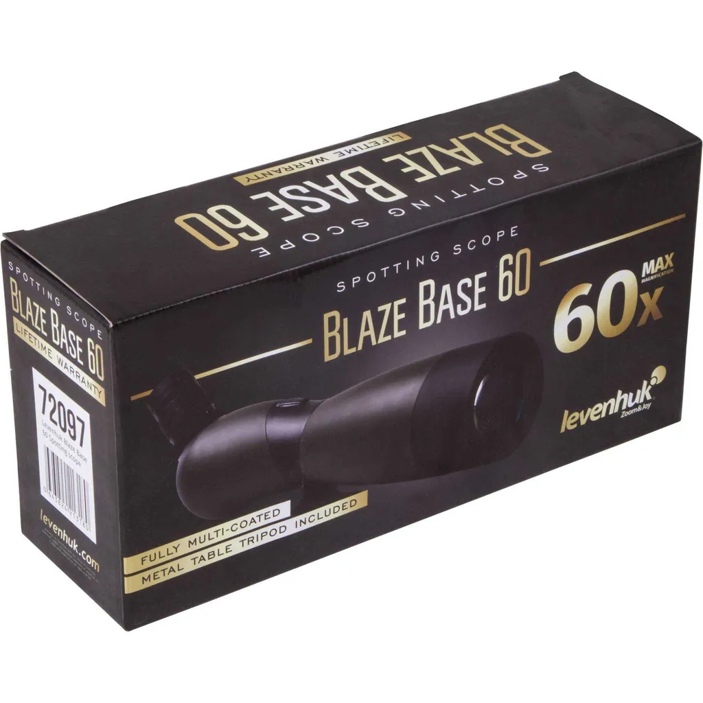Longue-vue Blaze BASE 60 Levenhuk optique BK-7 traitée multicouche 60mm - 14