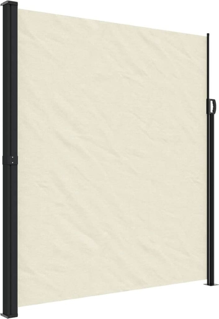 vidaXL Boční výsuvná markýza krémová 220x500 cm Obrázek produktu 