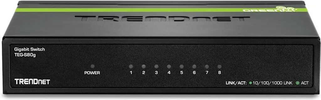 Switch 8 Ports Gigabit TRENDnet : Finissez-en avec le Réseau Lent