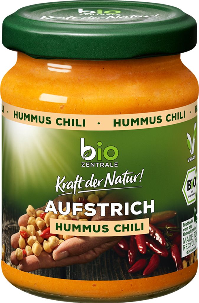Brotaufstrich Hummus Chili Produktbild 