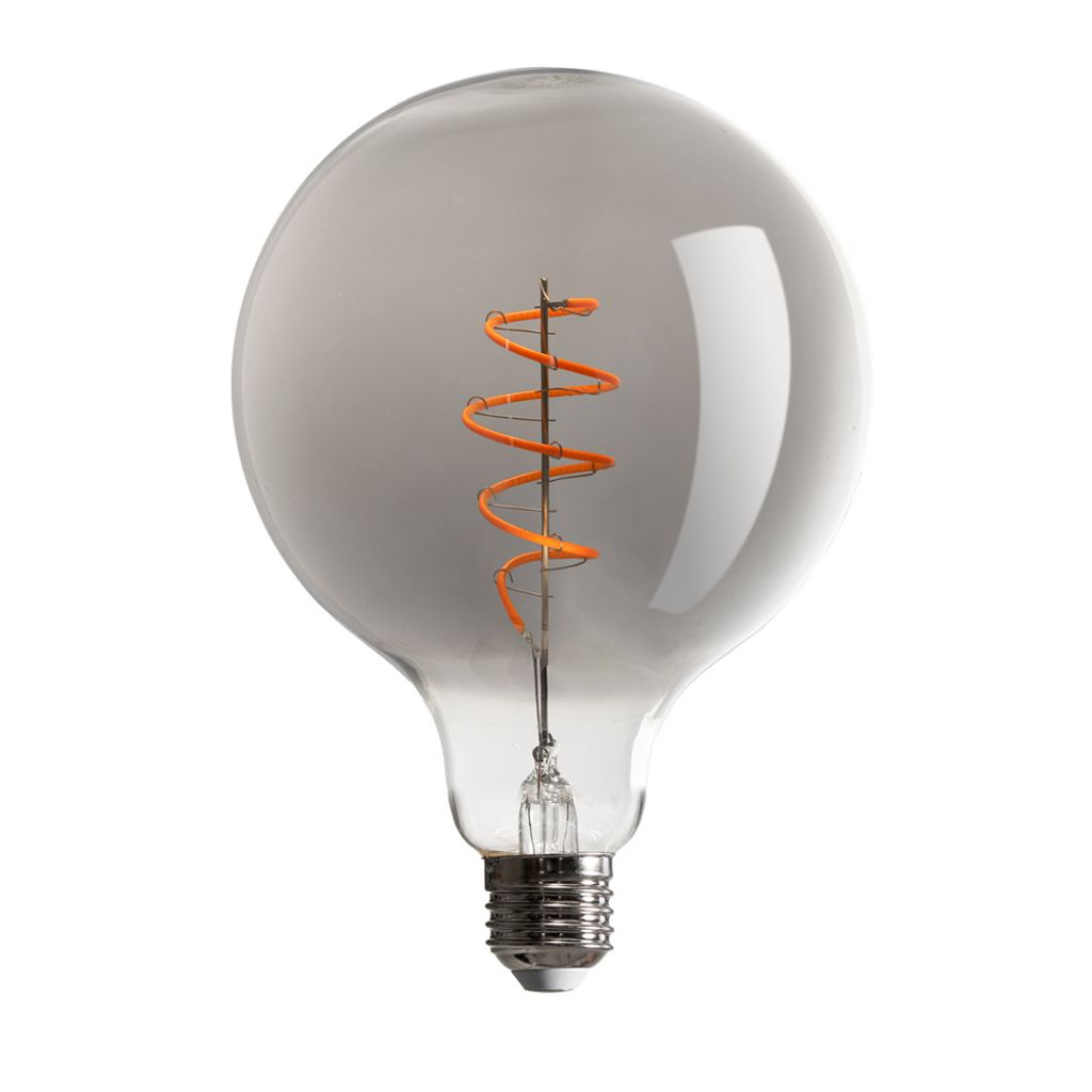LED Spiral Filament Leuchtmittel G125 Globe 5W E27 Produktbild 