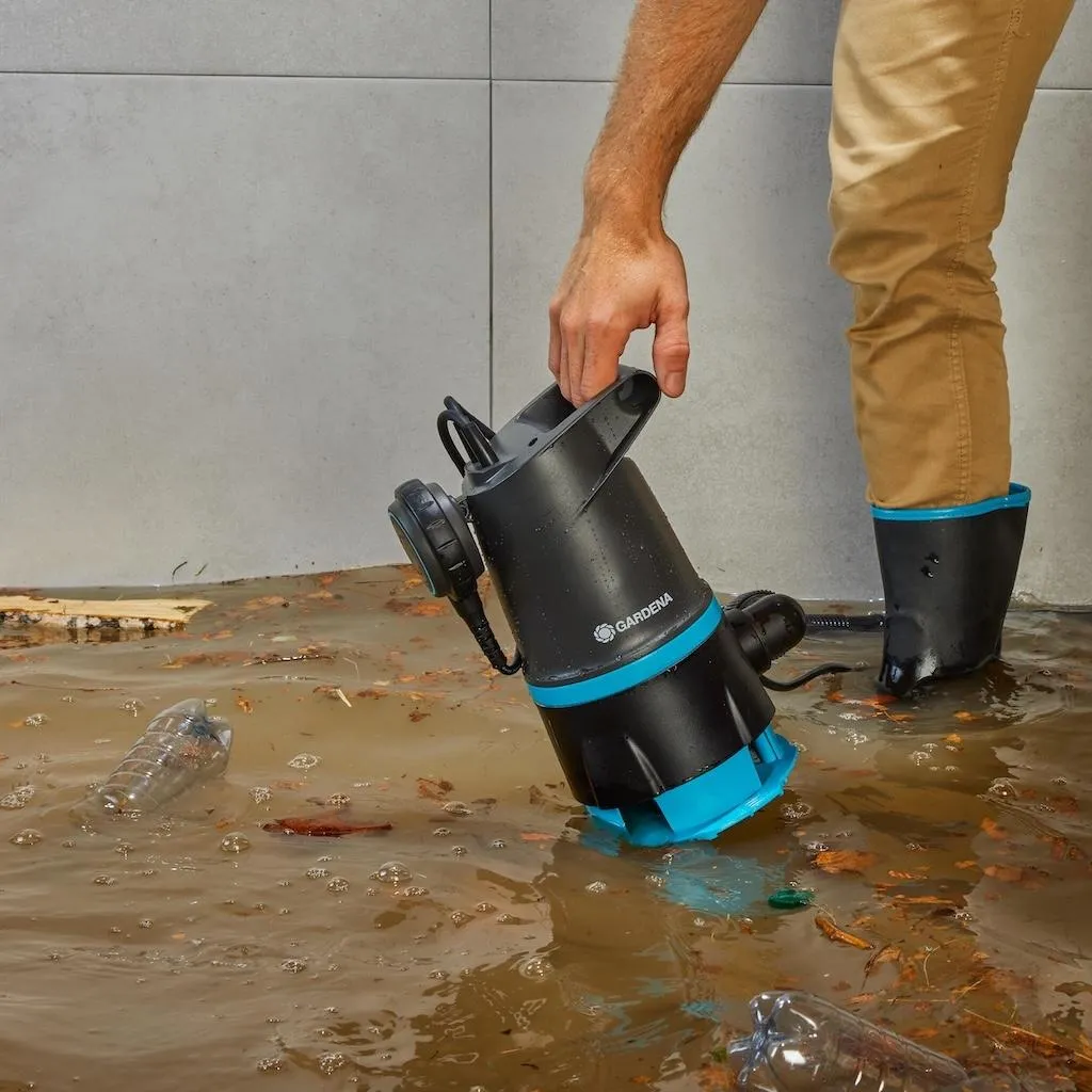 GARDENA 09018-47 Pompe d'évacuation eaux chargées 20000 BASIC 450W - 7