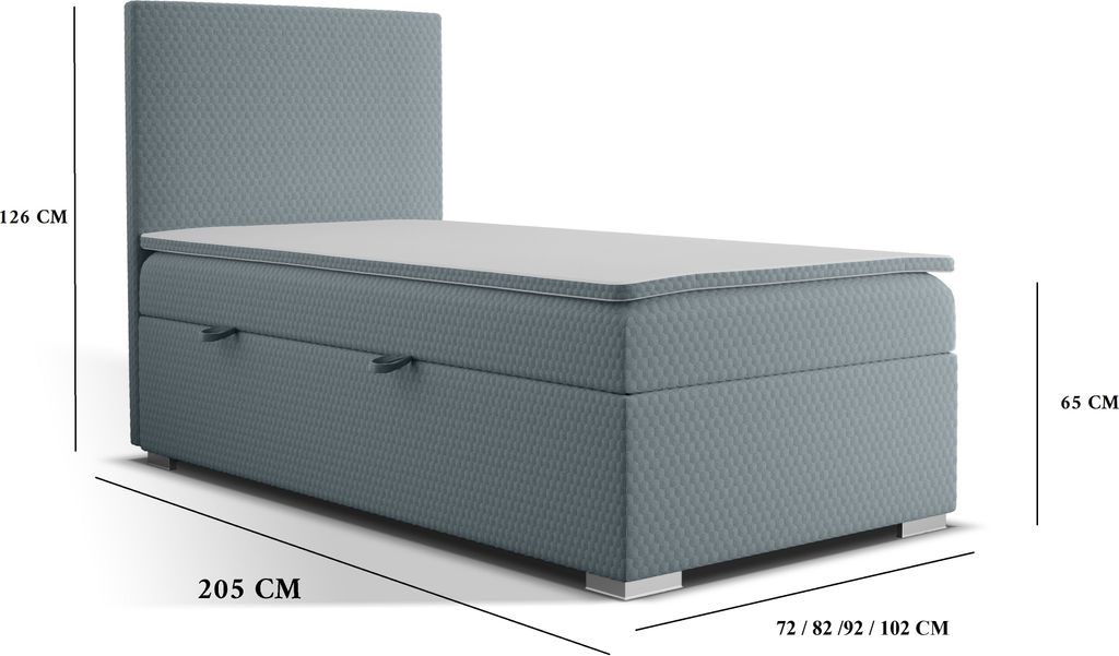 Jednolůžková postel ICON matrace 100x200 | Kaufland.cz