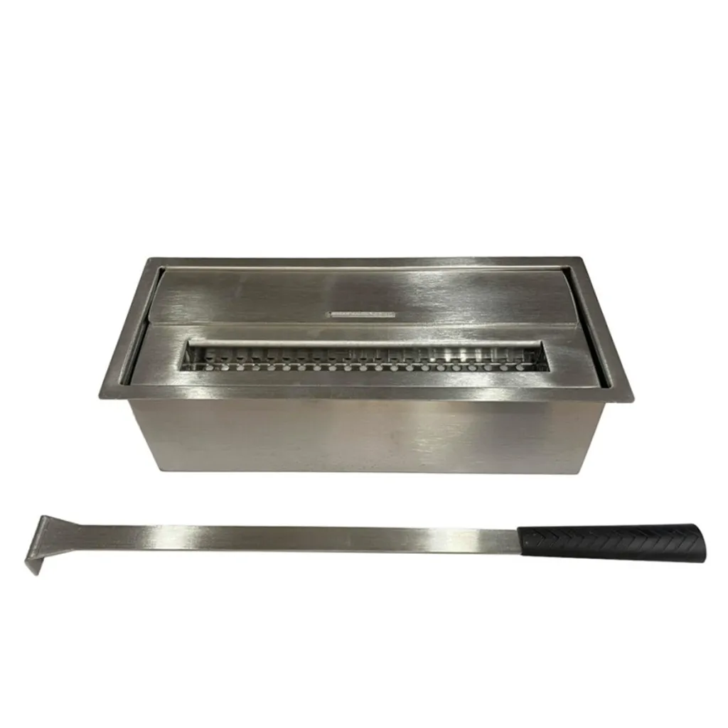 Brûleur de Cheminée au Bioéthanol 1,5L Insert Inox pour Intérieur - 3