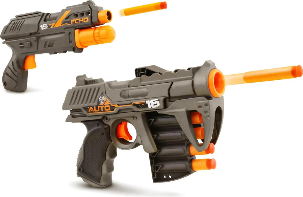 Pistola Blackfire per cartucce in schiuma Auto scout e Echo-1