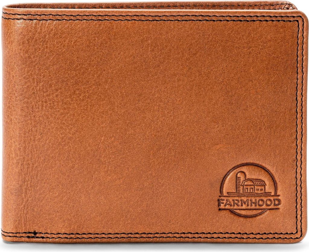 Farmhood Geldbörse Memphis Wallet Cognac hellbraun