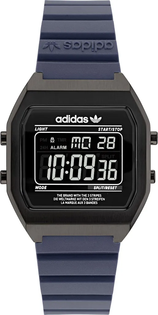 Montre adidas femme bleu navy légère et confortable contre les irritations