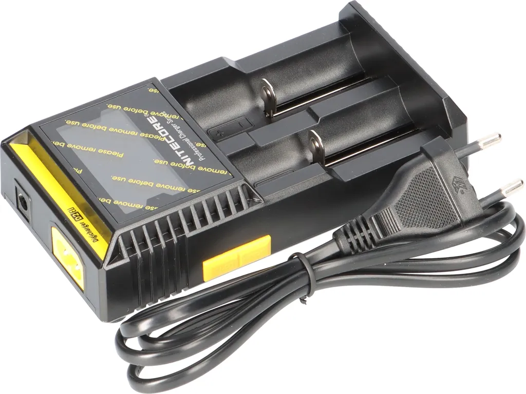 Chargeur rapide Nitecore D2EU pour accus de cigarette électronique et lampes - 7
