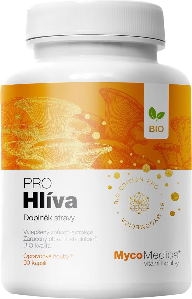 MycoMedica Hlíva PRO 90 kapslí Obrázek produktu 
