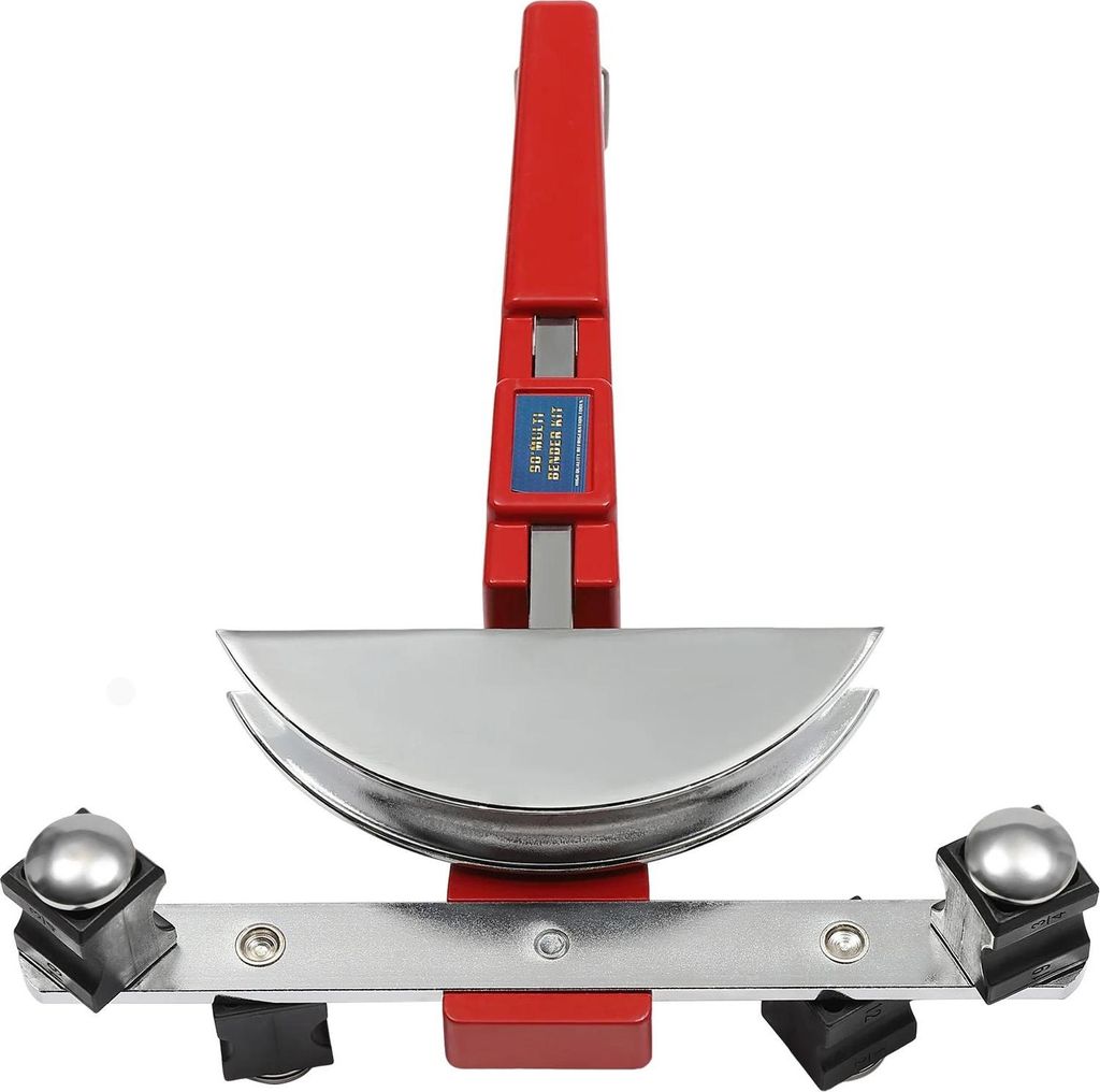 Manuelles Rohrbiege-Set - CT-999F Rohrbiegemaschine - Kapazität 6–22 mm - Bis 90° - Rohrschneider enthalten - Tragbar - Aluminiumlegierung & St...