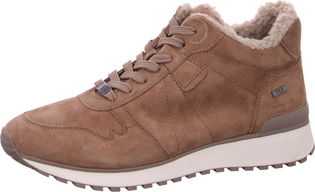 Caprice Damen Stiefel, beige(mudsuede (3)), Gr. 38