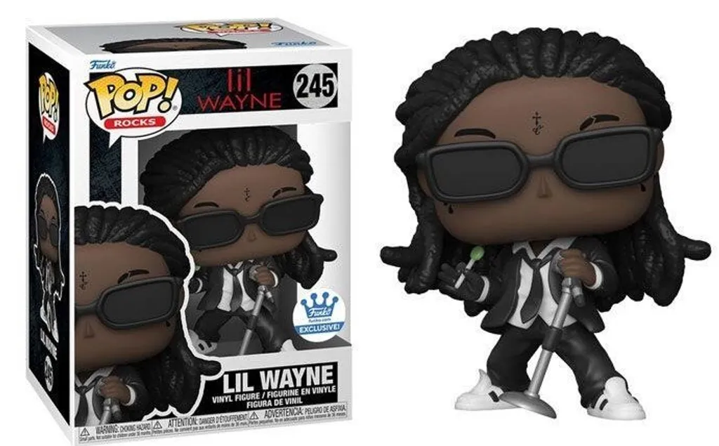 Figurine en vinyle Lil Wayne 245 Exclusive Funko Pop décoration rap