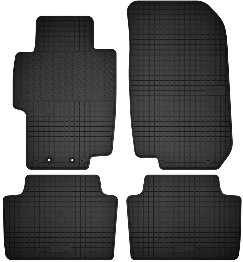 Gummimatten-Set für: Honda Accord VII Limousine, Kombi, Tourer, Type-S (ab 2002 bis 2008)