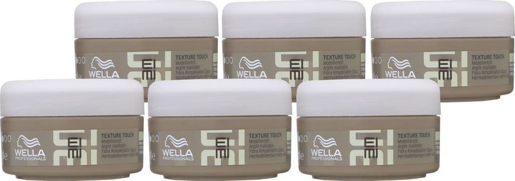 Wella Eimi Texture Touch 6 x 75 ml Modellierkitt Set Produktbild 