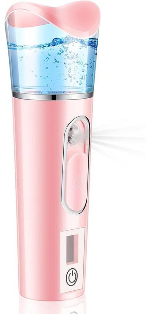 Nano Gesichtsdampfer 2in1 Hautanalyse USB 1200mAh 38ml Mini Produktbild 
