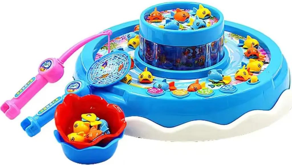 Jeu de pêche éducatif : améliorez la motricité avec LED et mélodies - 3