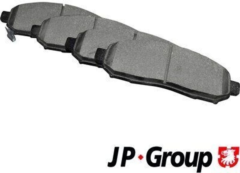 JP GROUP 4063600910 - OE AY040NS156 Bremsbeläge, Vorne für Pathfinder III (R51)
