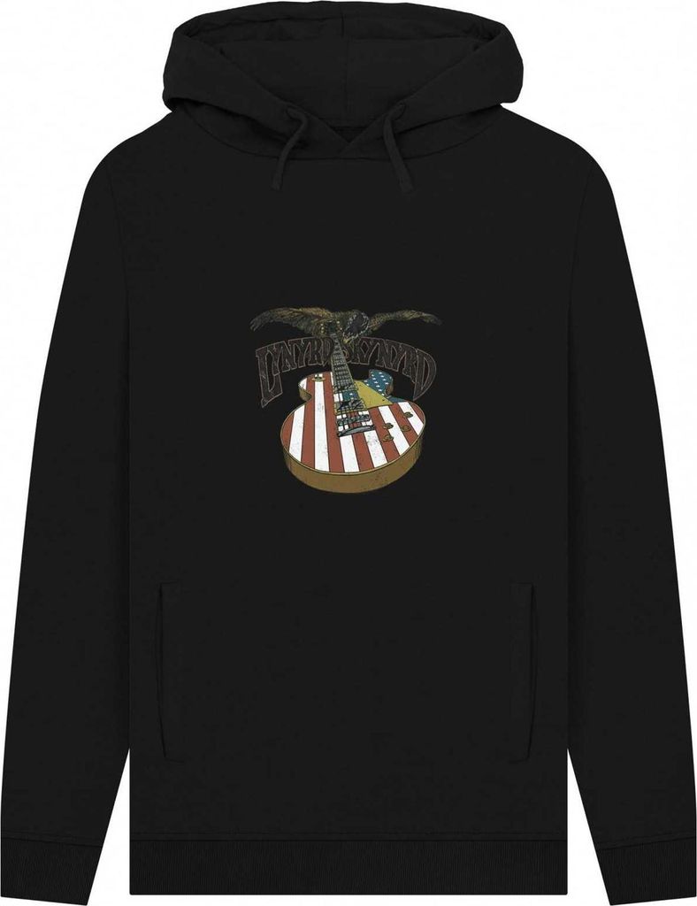 Lynyrd Skynyrd - "USA Rock Band" Kapuzenpullover für Herren/Damen Uni PN1493 (XL) (Schwarz)