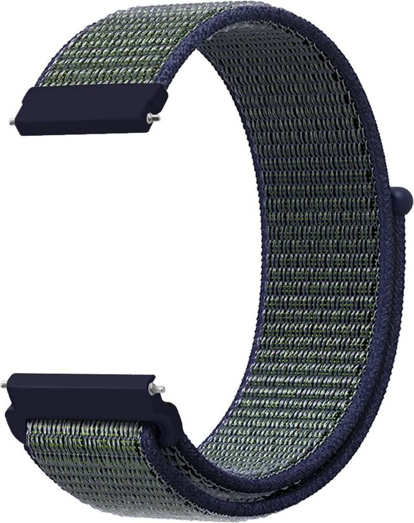 Smartwatch Armband Armbänder 20 / 22 mm für Samsung Galaxy LG Watch Honor Garmin, Farbe:Tiefnebel Grau, Stegbreite:20 mm