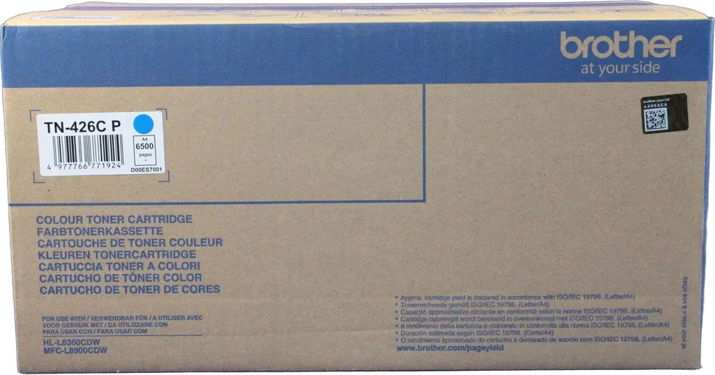 Brother Toner Cyan TN-426C Original Haute Capacité 6500p - TN426CP