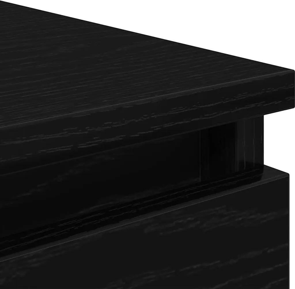 Offerta Credenza Maison Exclusive Rovere Nero 37.5x35x76 - Compra - 9