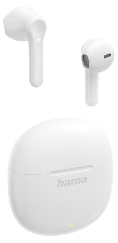 Hama Bluetooth-Kopfhörer Action One, TWS Earbuds, Weiß Produktbild 