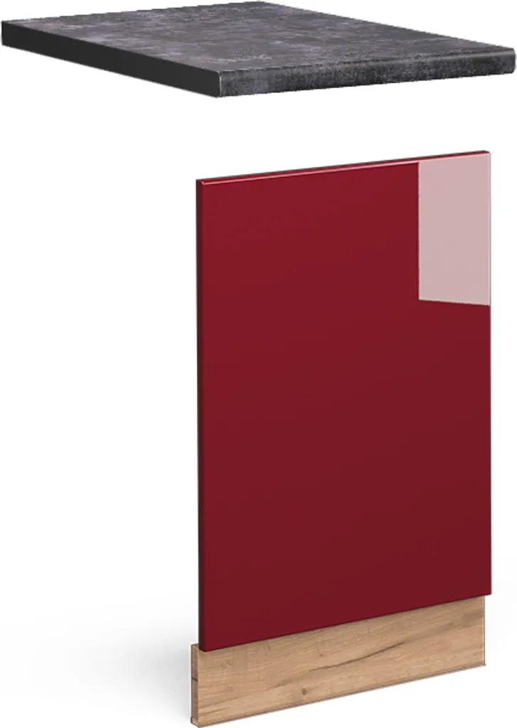 Offerta Pannello Vicco Fame-Line 45cm Antracite Rosso Lucido
