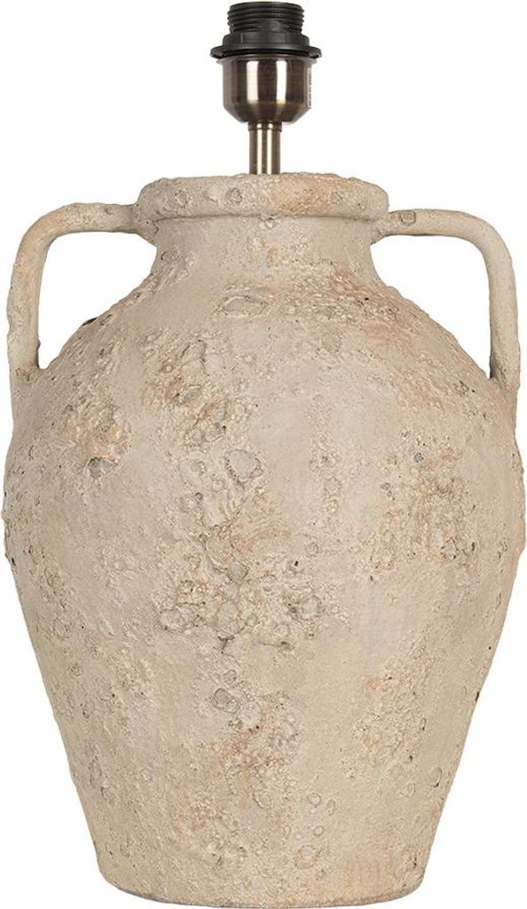 Clayre & Eef Lampenfuß Ø 40x65 cm Beige Terrakotta