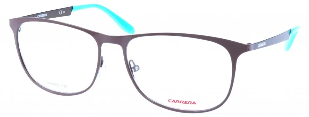 Lunettes Carrera CA5523 Mud Light Brown 55/15/140 - Monture Optique Homme