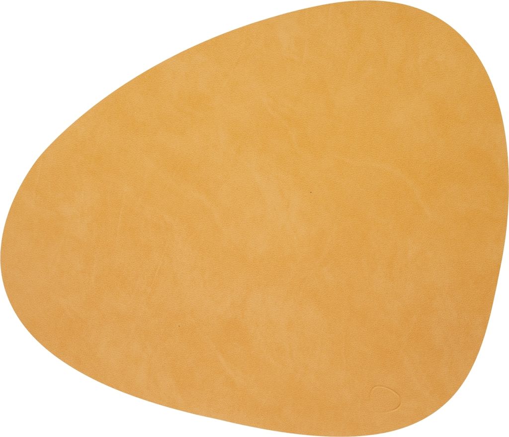 LIND DNA NUPO Tischset Curve L burned curry 37 x 44 cm