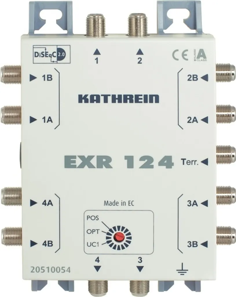Commutateur satellite multi-LNB Kathrein EXR 124 à faible perte