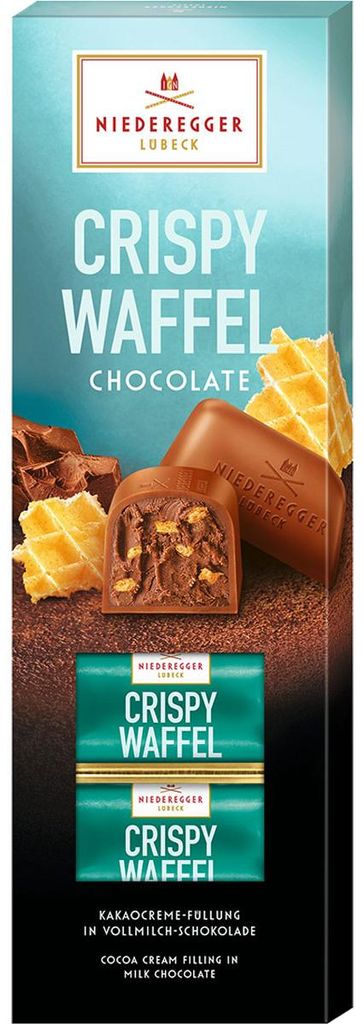 Niederegger Crispy Waffel Chocolate Pralinen knusprig Produktbild 
