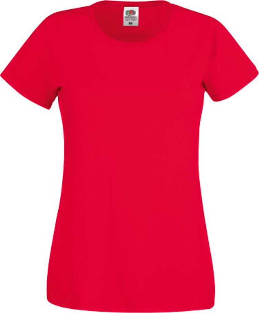 Damen T-Shirt Original-T - Rot, XL