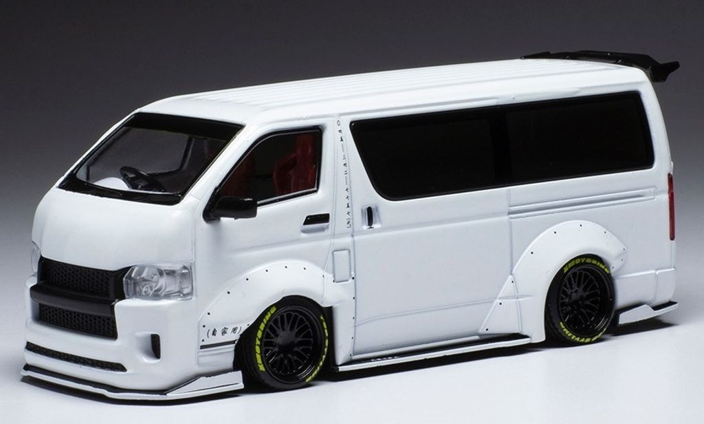 TOYOTA Hace Widebody 2018 Blanc, IXOMOC323, Maßstab1/43, IXOMODELS