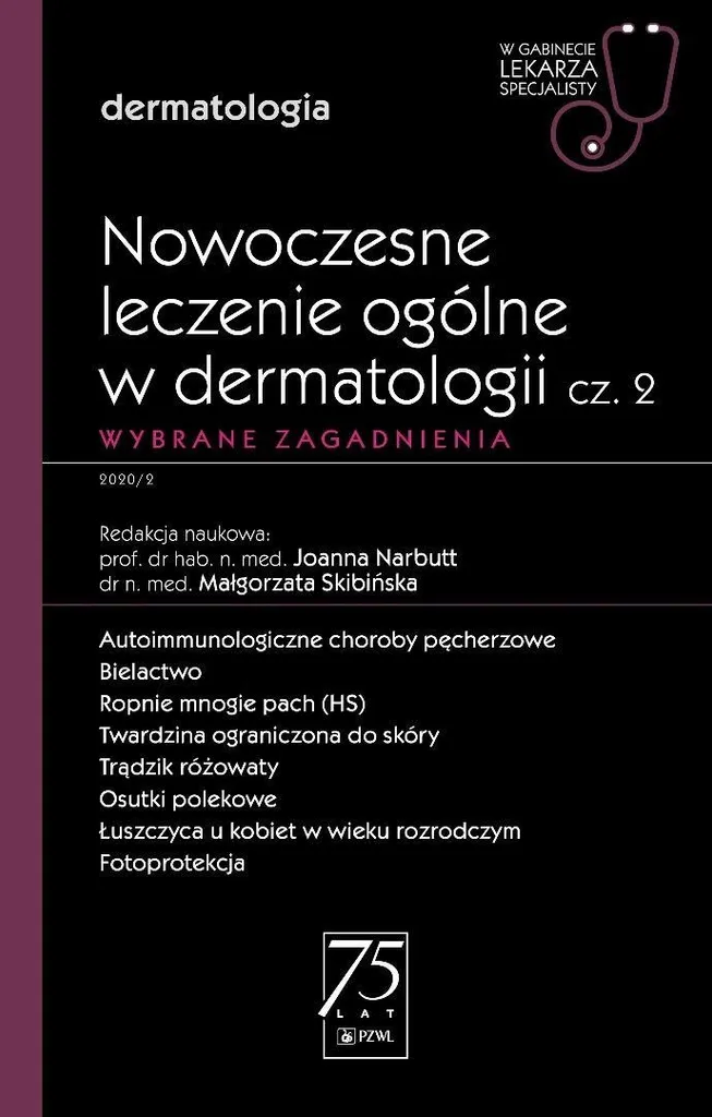 Livre de dermatologie médicale en polonais - Guide pratique Partie 2